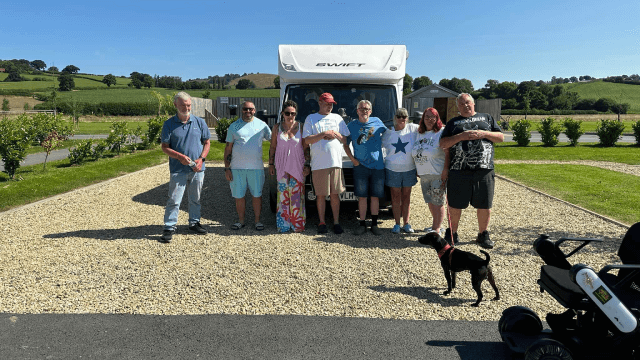 Motorhome Happiness UK community campsite meetup