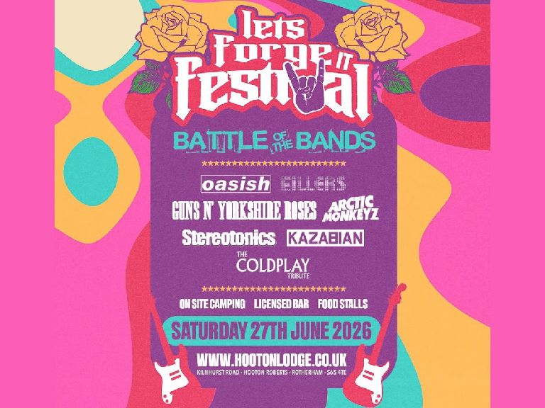 Outdoor tribute music festival with camping at Hooton Lodge Farm